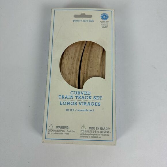 Pottery Barn Kids Wooden Train Tracks - Picture 1 of 3